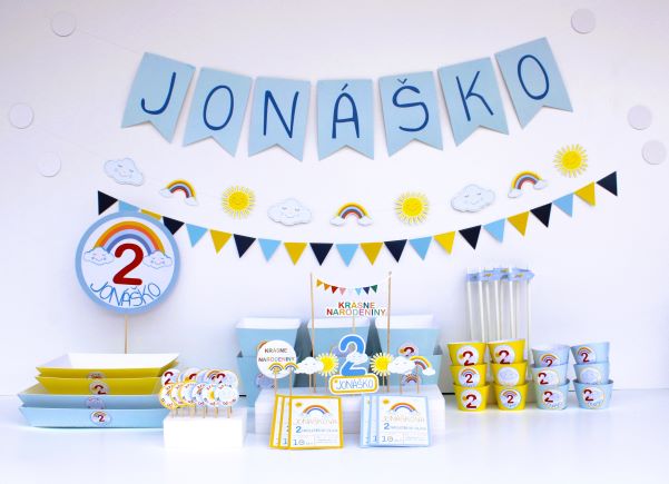 Narodeninová Párty krabička Obláčik a jeho kamaŕáti